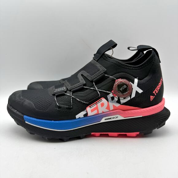 Adidas Women's Outdoor Terrex Agravic Pro Trail Running Shoe US 8.5 Black NWOB - Picture 7 of 11